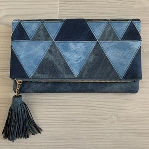DENIM CLUTCH / CROSSBODY